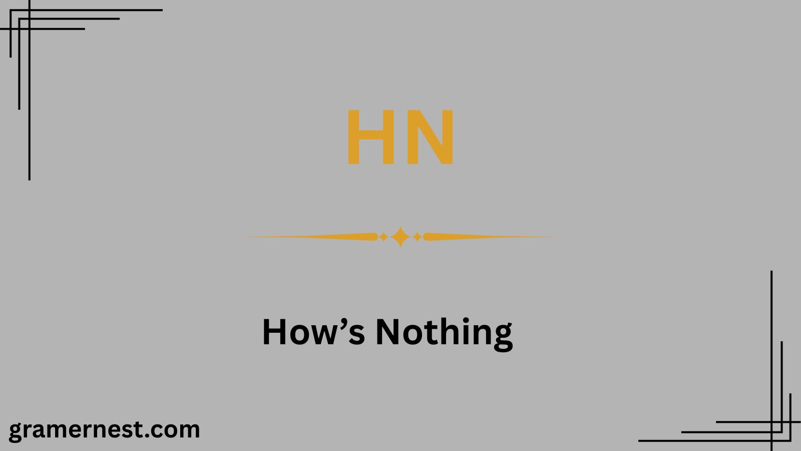 What Does HN Mean in Text