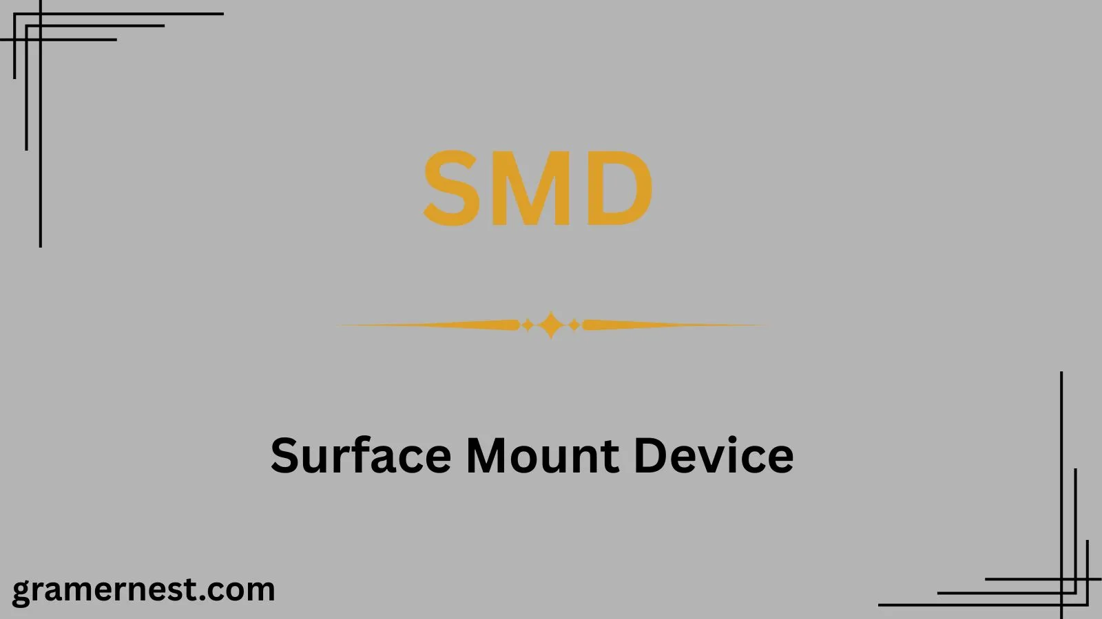What Does SMD Mean in Text