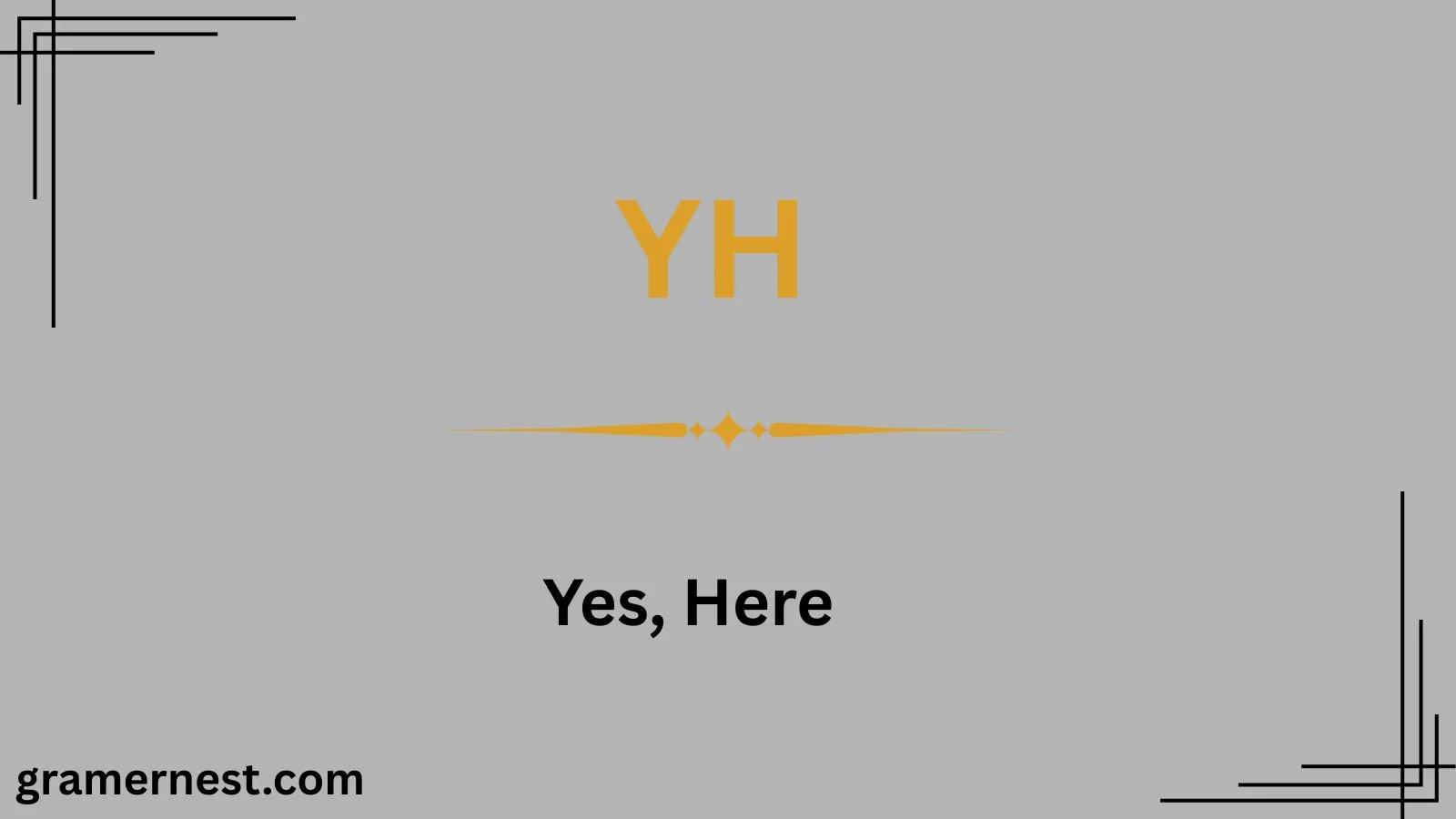 What Does YH Mean in Text