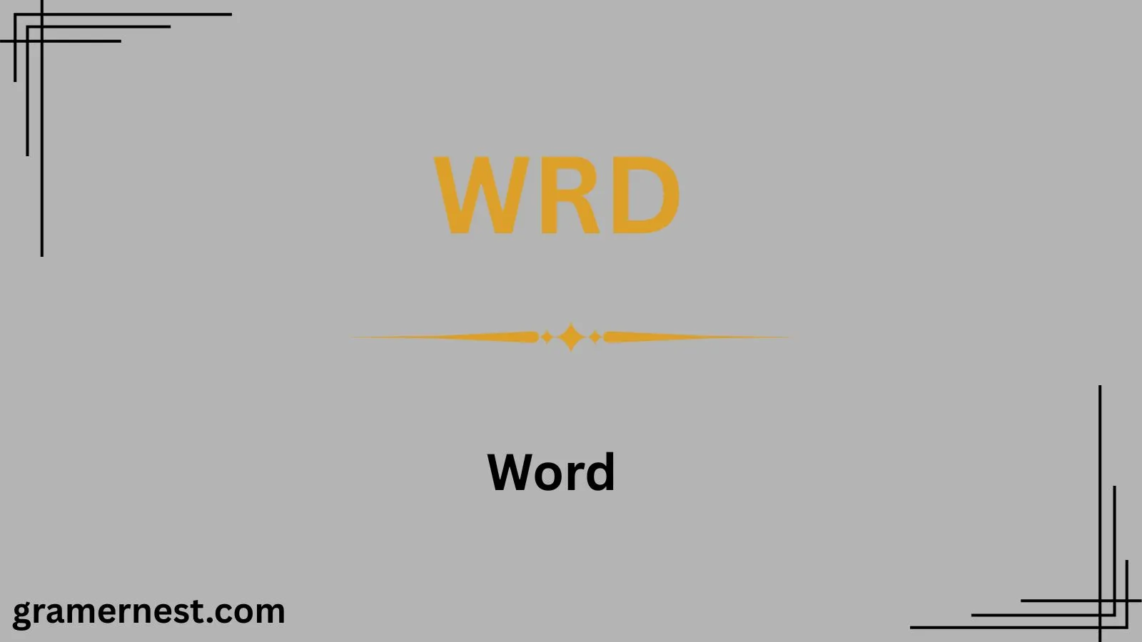 WRD Mean in Text