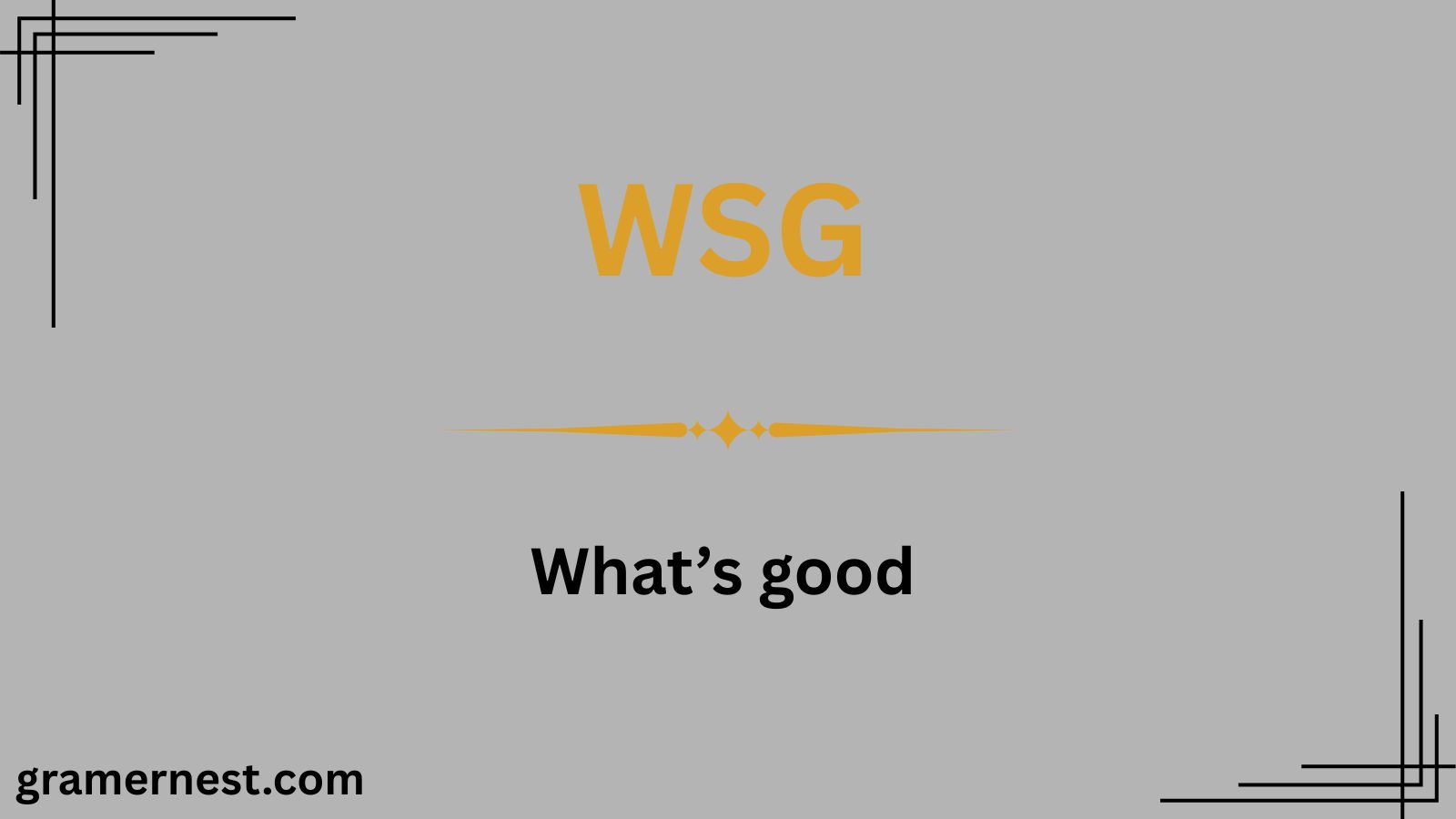 WSG Mean in Text