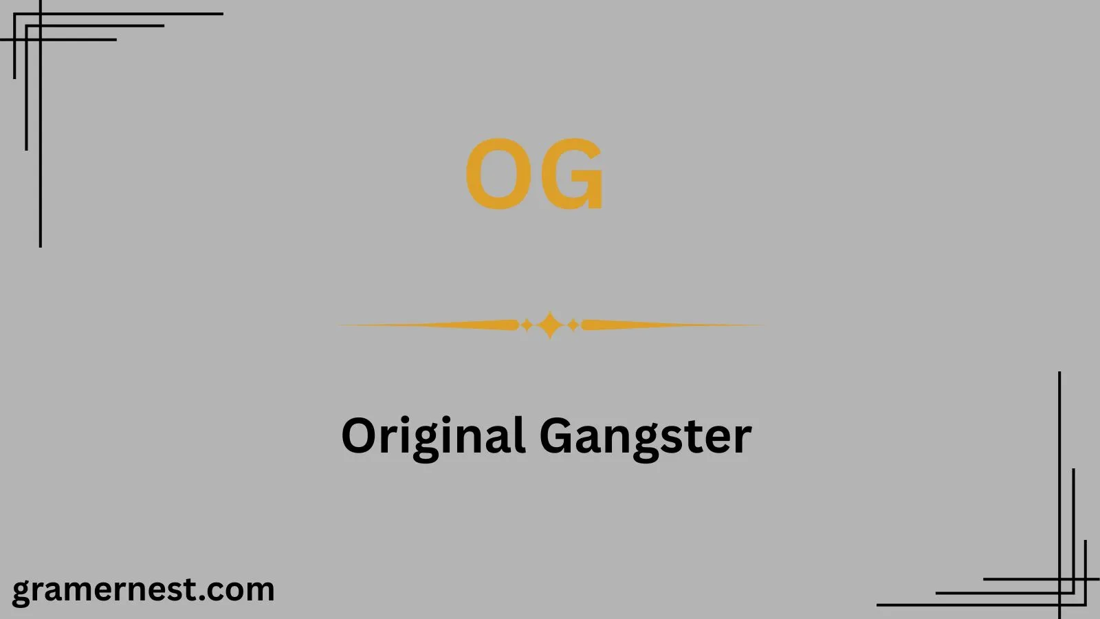OG Mean in Text