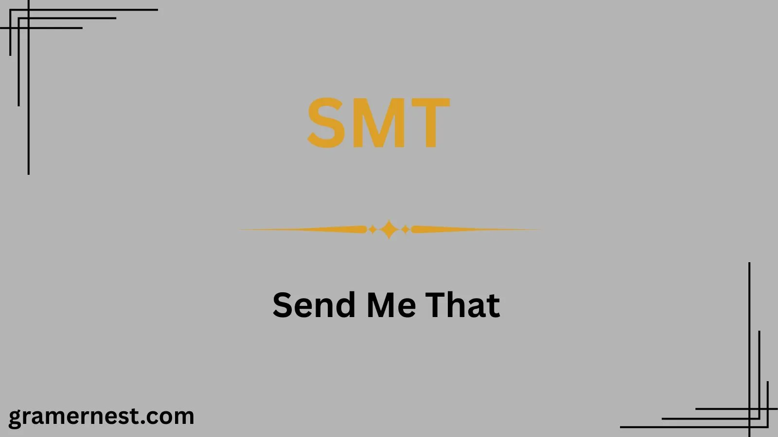 SMT Mean in Text