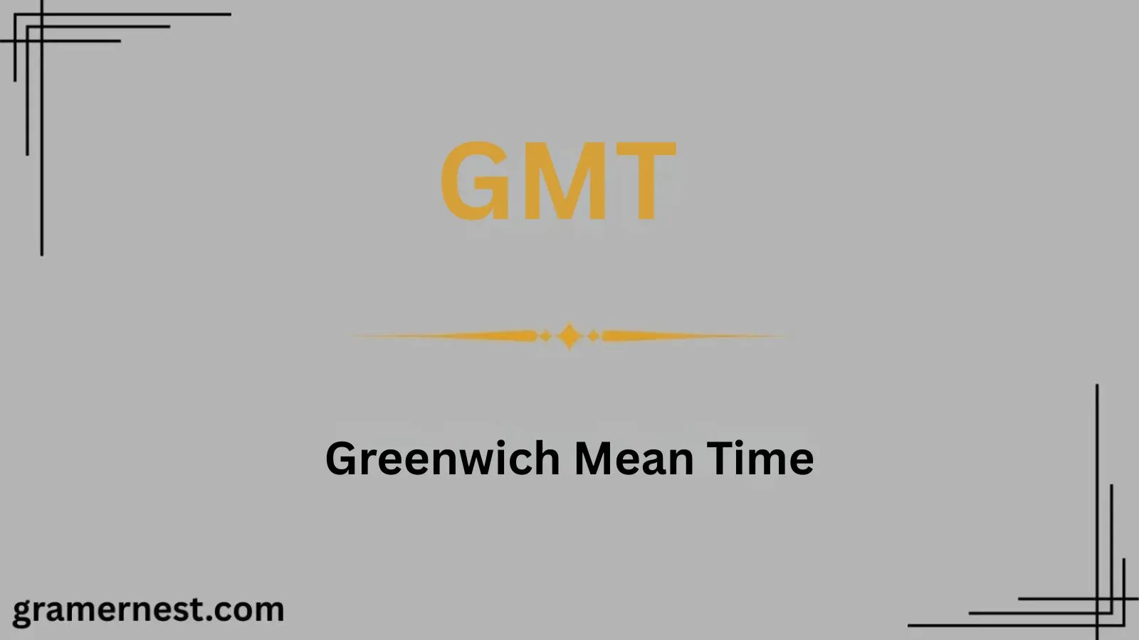 GMT Mean in Text
