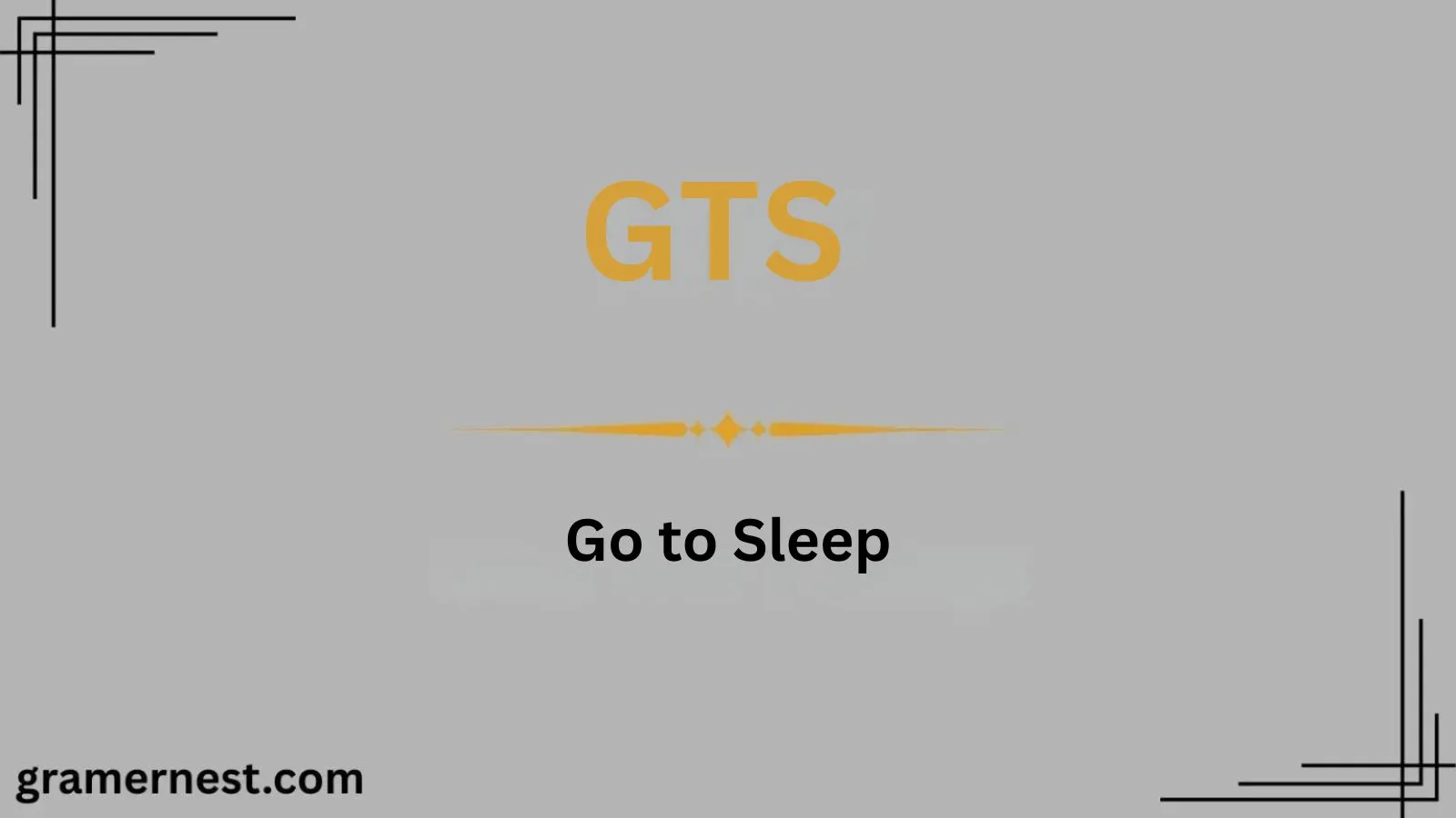 GTS Meaning in Text