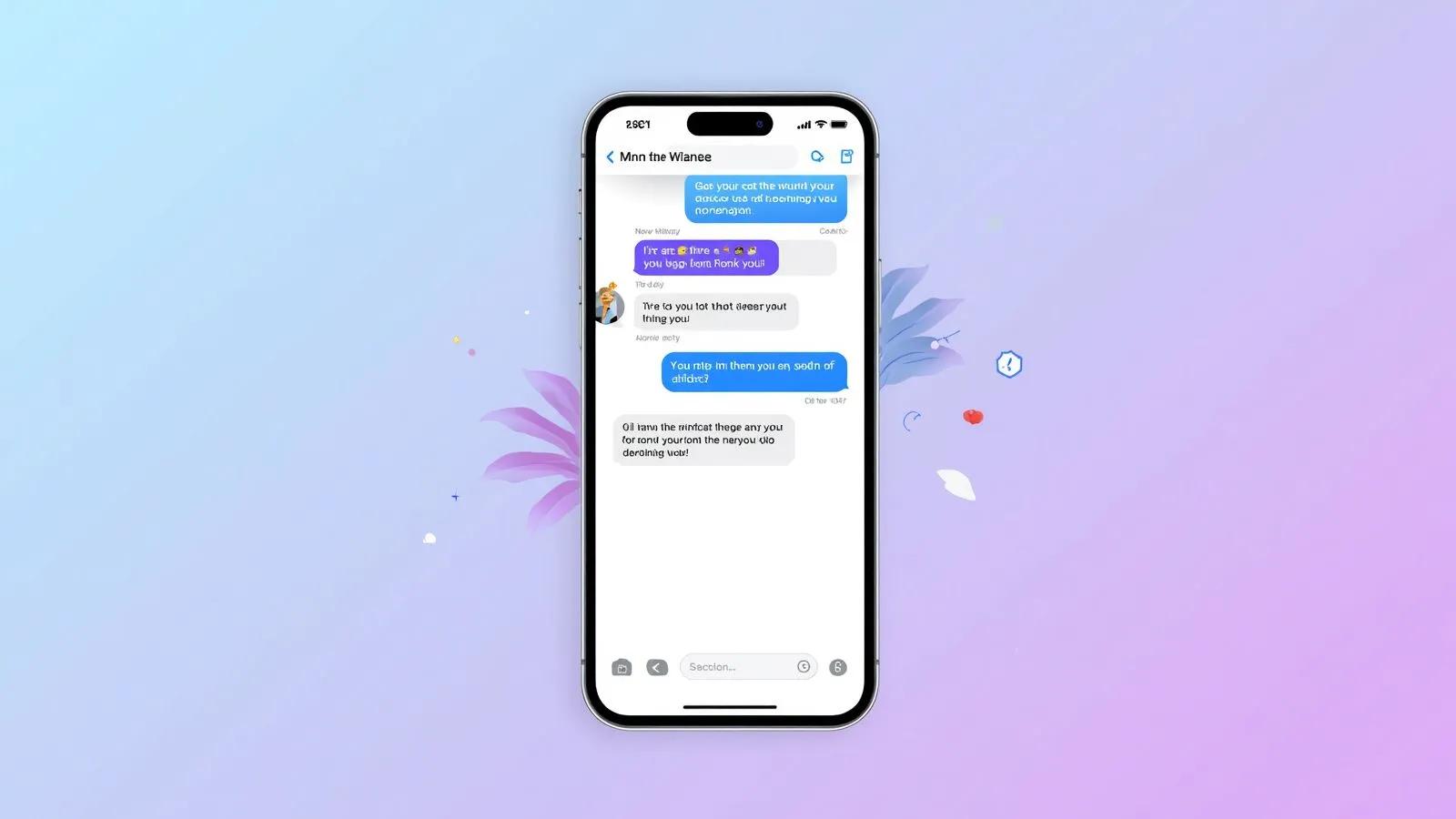 What Do Mk Mean in Text