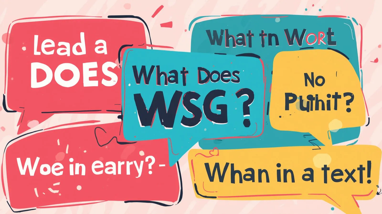 What Does WSG Mean in a Text